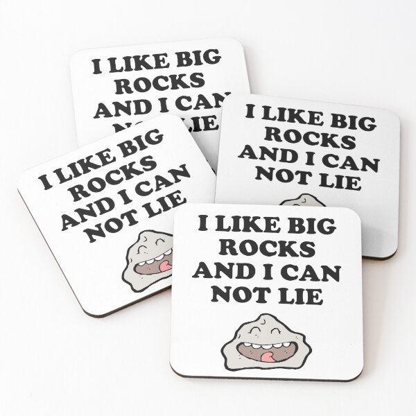 Item preview, I Like Big Rocks And I Can Not Lie - Funny Geologist  designed and sold by GasparArts.