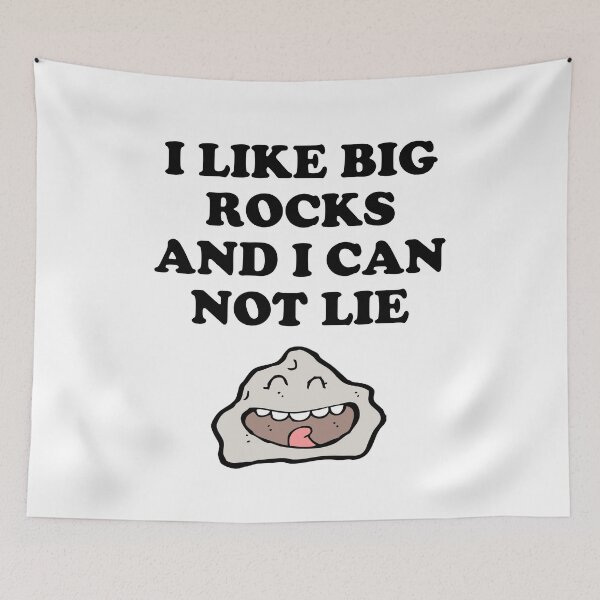 Item preview, I Like Big Rocks And I Can Not Lie - Funny Geologist  designed and sold by GasparArts.