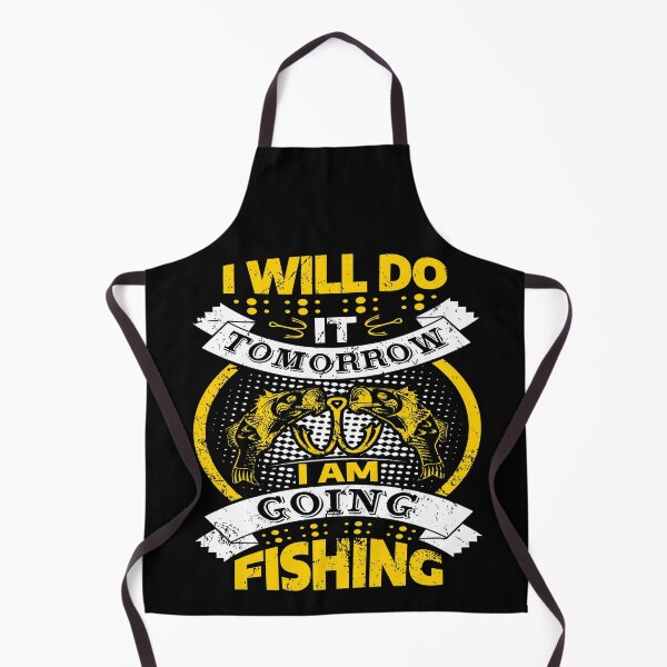 Item preview, I Will Do It Tomorrow I’m Going Fishing designed and sold by Tatt-Hooligans.