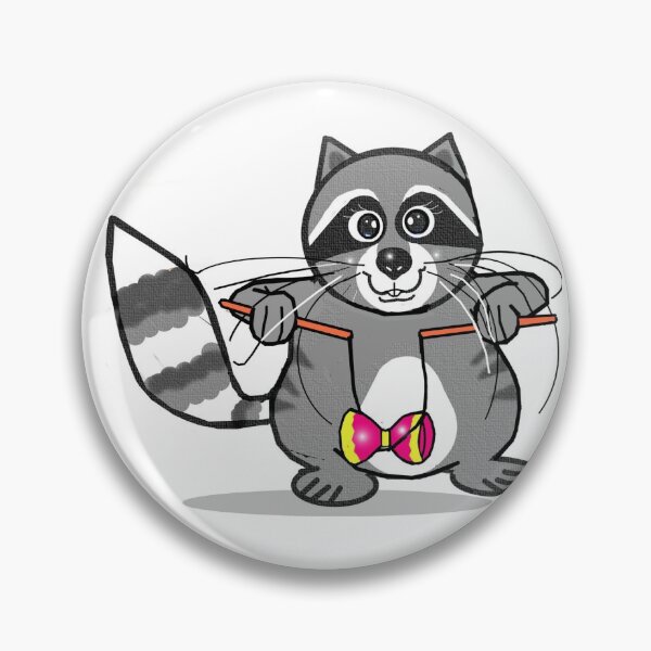 Item preview, Acrobatic performance  by a raccoon designed and sold by Shirley cute art .