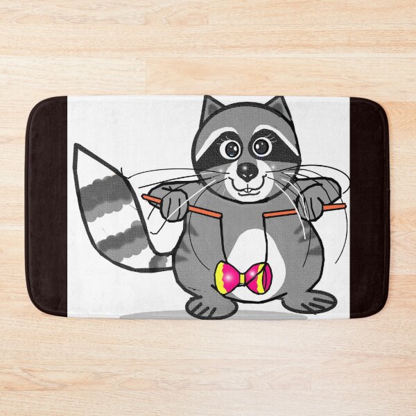 Item preview, Acrobatic performance  by a raccoon designed and sold by Shirley cute art .