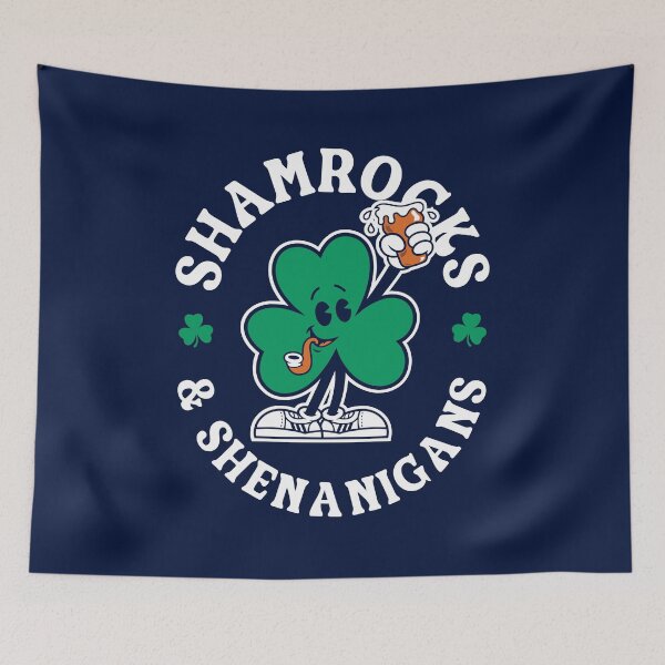 Item preview, Shamrocks & Shenanigans - St Paddy's Day Cartoon Irish Pride - Craic Crew designed and sold by Nemons.