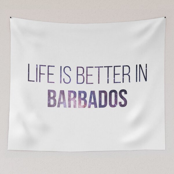 Item preview, Life is better in Barbados designed and sold by XCIV.