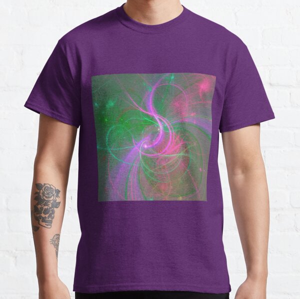 Chaotica fractalize space abstraction Classic T-Shirt