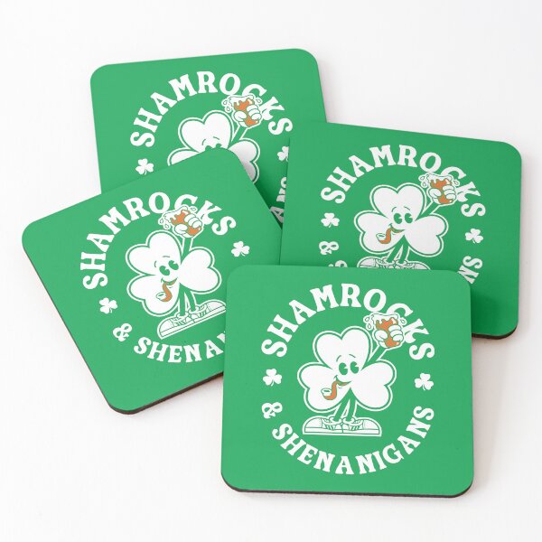 Item preview, Shamrocks & Shenanigans Cartoon - St Paddy's Day Irish Pride - Craic Crew designed and sold by Nemons.
