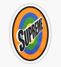 Supreme Spin Logo Sticker