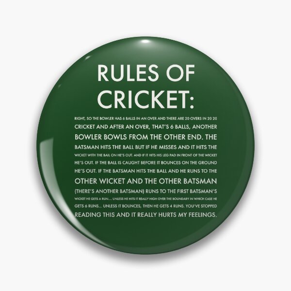 Artikelvorschau, Cricket-Regeln - lustig entworfen und verkauft von Jamiecsmith1986.