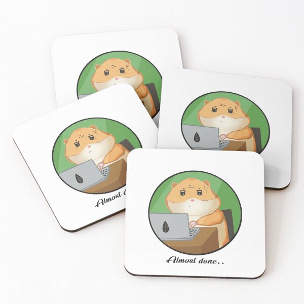 Item preview, Tired Hamster - almost done  designed and sold by irchiliart.