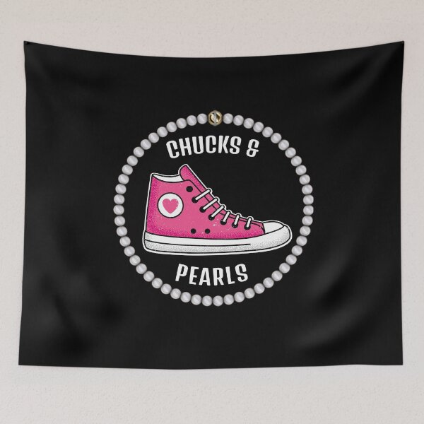 Artikelvorschau, Chucks & Pearls entworfen und verkauft von LucyGraphics.