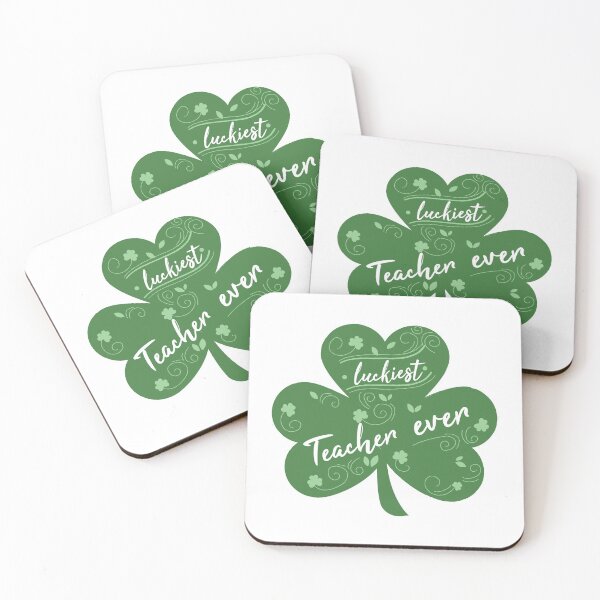 Item preview, Luckiest Teacher Ever, St Patrick Day Gift for Teacher  designed and sold by TrueFit Essentials.