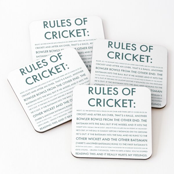 Item preview, Reglas del cricket - Divertidas designed and sold by Jamiecsmith1986.