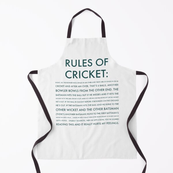 Item preview, Rules of Cricket - Funny designed and sold by Jamiecsmith1986.