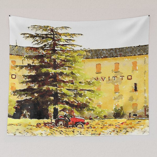 Item preview, Hortus Conclusus: red tractor designed and sold by Giuseppe Cocco.