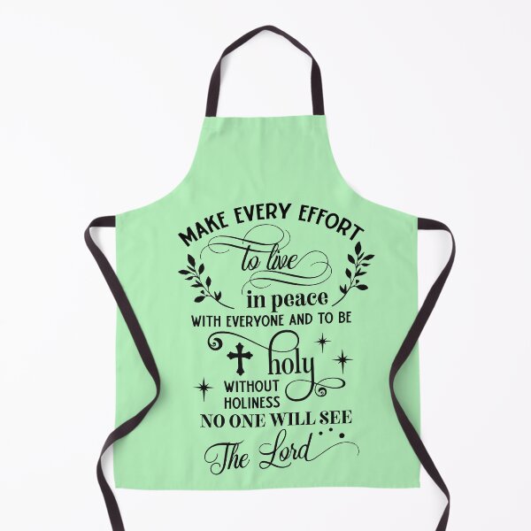 Item preview, Hebrews 12 14 designed and sold by Tender Flower Clothing.