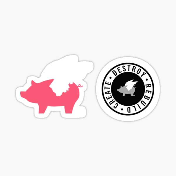 glamour kills Sticker