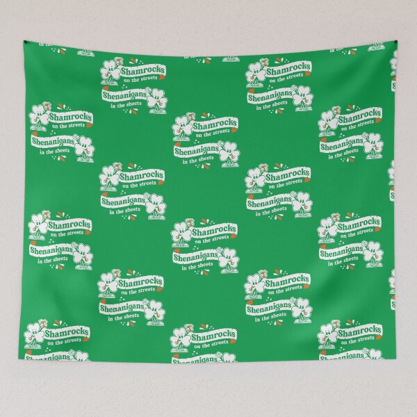 Item preview, Shamrocks on the Streets - St Paddy's Irish Vintage Cartoon designed and sold by Nemons.