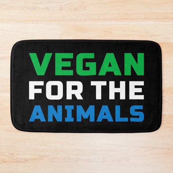 Item preview, Vegan For The Animals | Green White and Blue | International Vegan Flag Colors designed and sold by EarlessPierre.