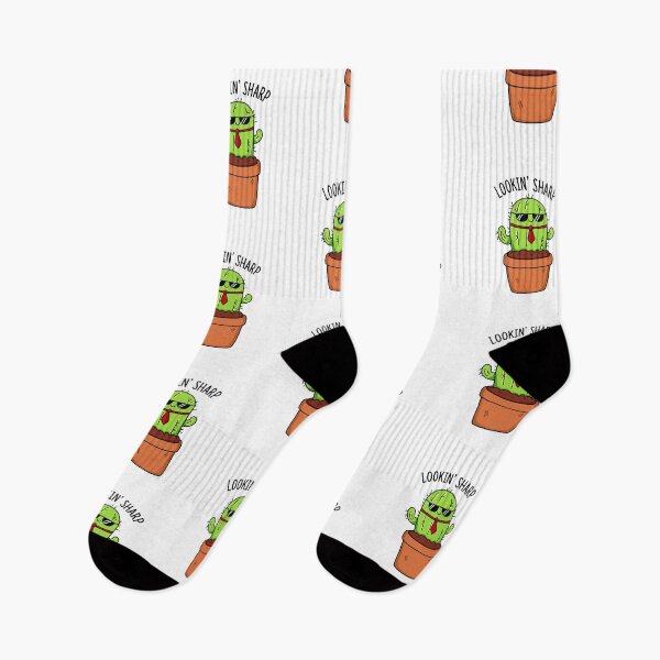 Item preview, Looking Sharp Funny Cactus Puns  designed and sold by punnybone.