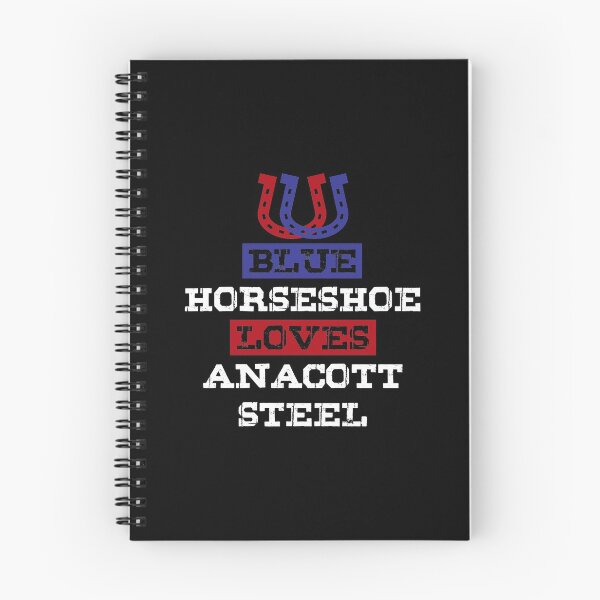 Item preview, Blue Horseshoe Loves Anacott Steel designed and sold by YAnna9.