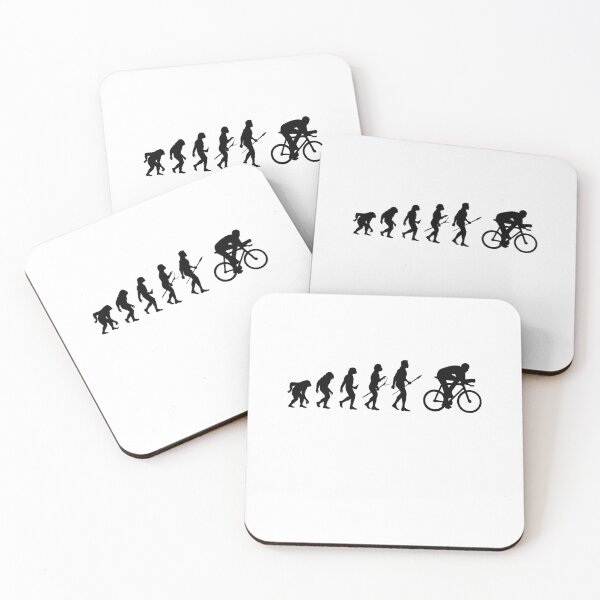 Item preview, evolution bike t shirt designed and sold by Catcrea.