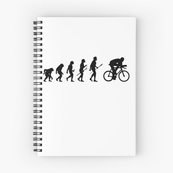 Item preview, evolution bike t shirt designed and sold by Catcrea.