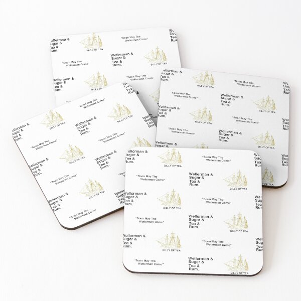 Item preview, Wellerman and Sugar and Tea and Rum Sea Shanty Sticker Pack designed and sold by AritraSur.