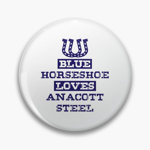 Item preview, Blue Horseshoe Loves Anacott Steel designed and sold by YAnna9.