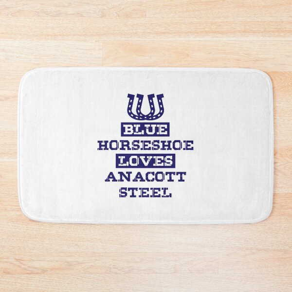 Item preview, Blue Horseshoe Loves Anacott Steel designed and sold by YAnna9.