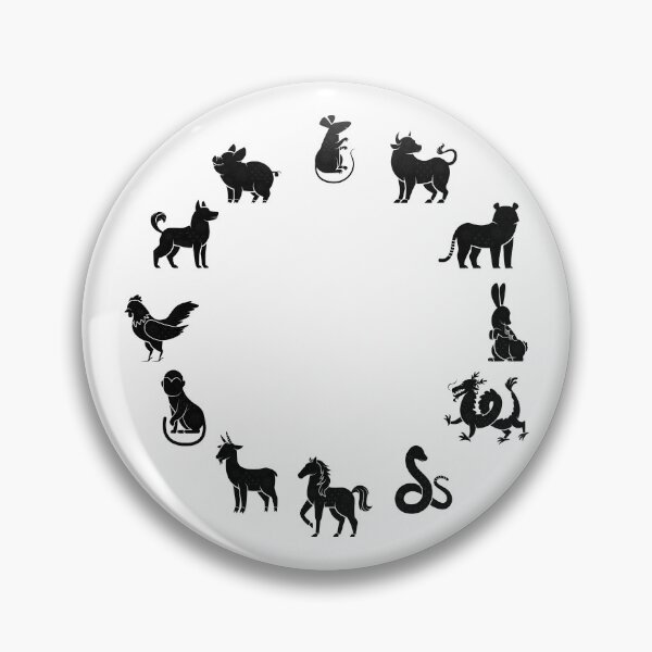 Item preview, Chinese Zodiac Animals Awesome Illustration Gift for Chinese New Year Lovers designed and sold by Pexilus.