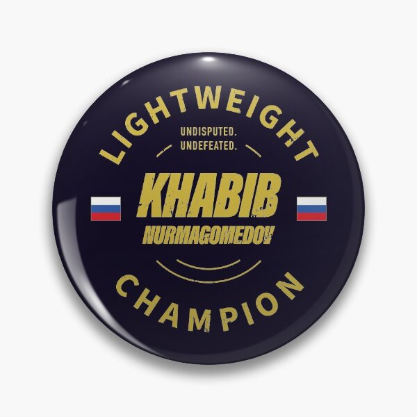 Item preview, Khabib Lightweight Champion - Gold designed and sold by Getting  Smashed Co.