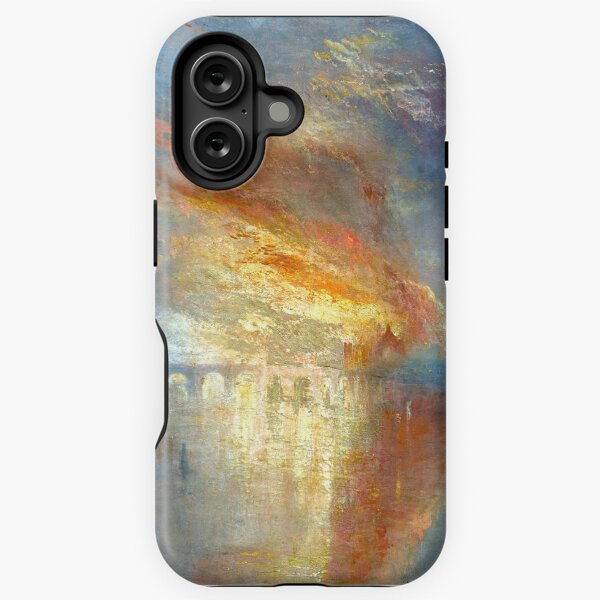 Item preview, The Burning of the Houses of Parliament (1834) - Oil Painting by J M W Turner designed and sold by tiokvadrat.