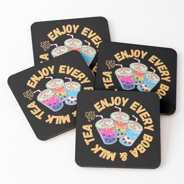 Item preview, Enjoy Every Boba & Milk Tea Cute Gift for LGBTQI Foodies designed and sold by Nathalie Aynié.