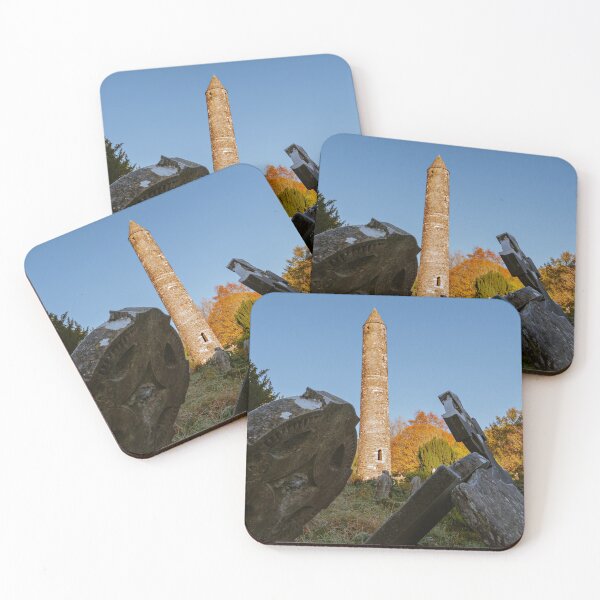 Item preview, The Round Tower at Glendalough, County Wicklow, Ireland designed and sold by AndrewJonesFoto.