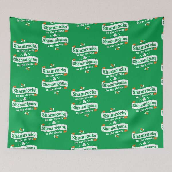 Item preview, Vintage Distressed Irish Shamrock - St Paddy's Day - Craic Crew designed and sold by Nemons.