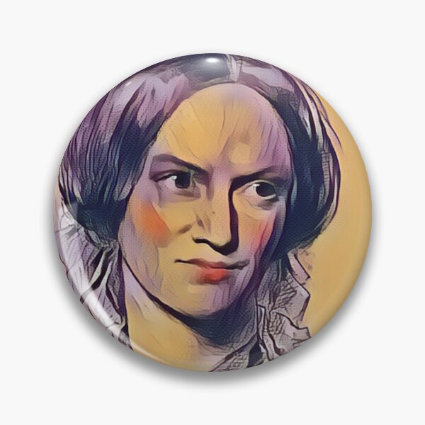 Item preview, Portrait of Charlotte Brontë designed and sold by Pelikancrazy.