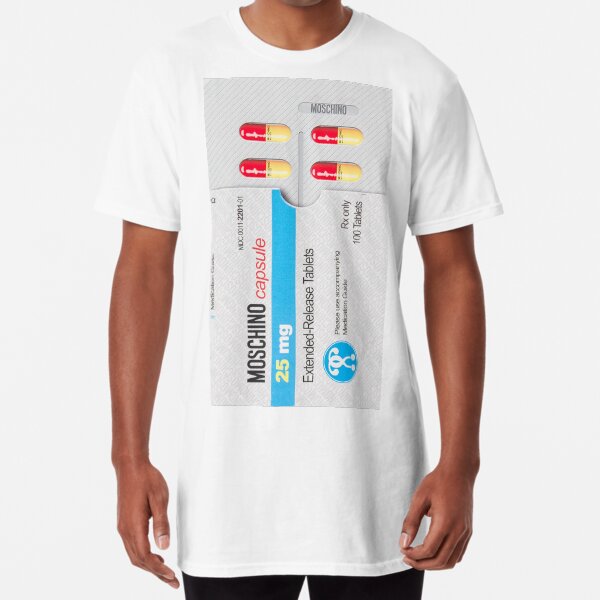 Moschino Tablet Long T-Shirt