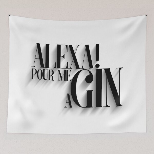 Item preview, Alexa pour me a Gin designed and sold by digitalknight.