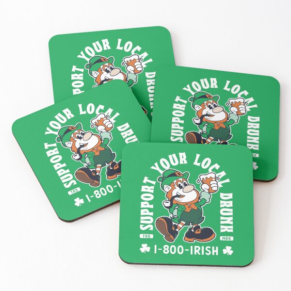 Item preview, Support Your Local Drunk - 1-800-Irish - Funny St Paddy's Day designed and sold by Nemons.