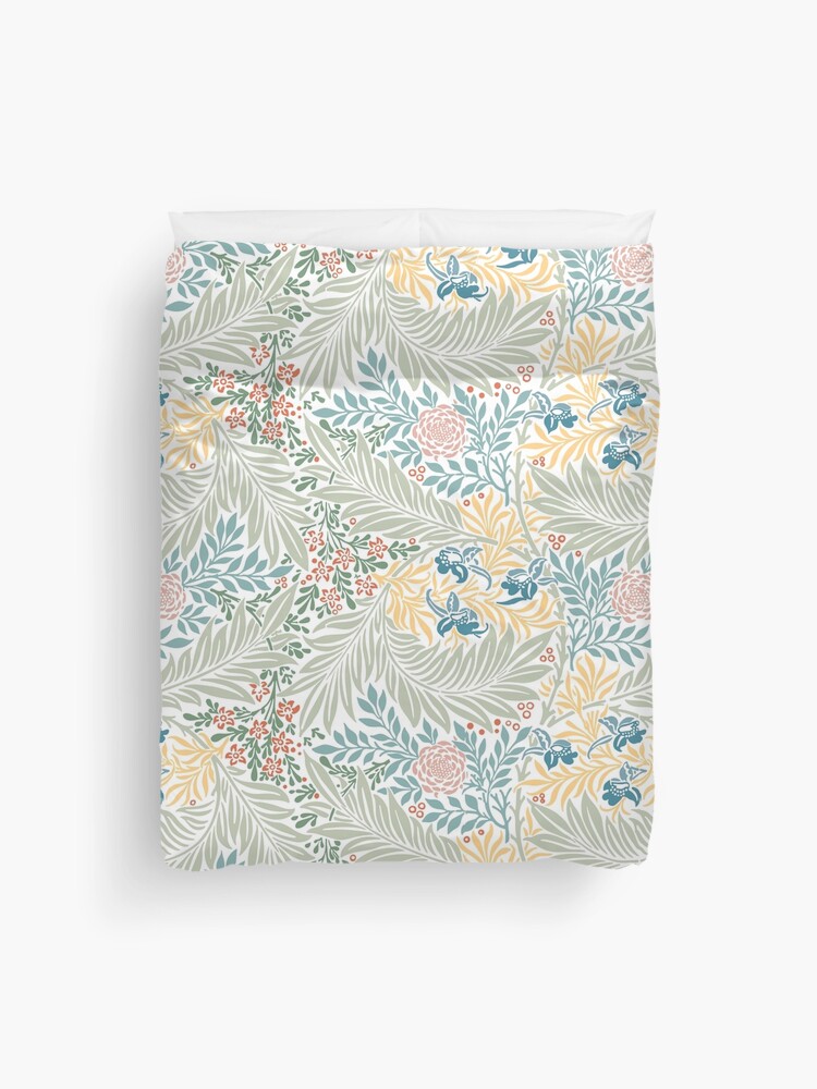 william morris larkspur duvet cover