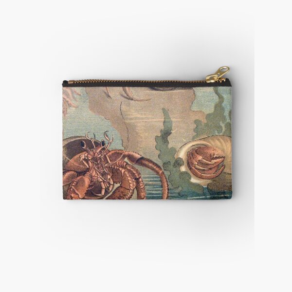 Item preview, Hermit Crabs vintage art designed and sold by Vintage Designs +.