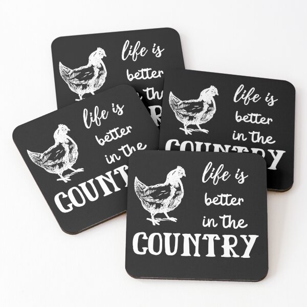 Item preview, LIFE IS BETTER IN THE COUNTRY designed and sold by NiceSign.