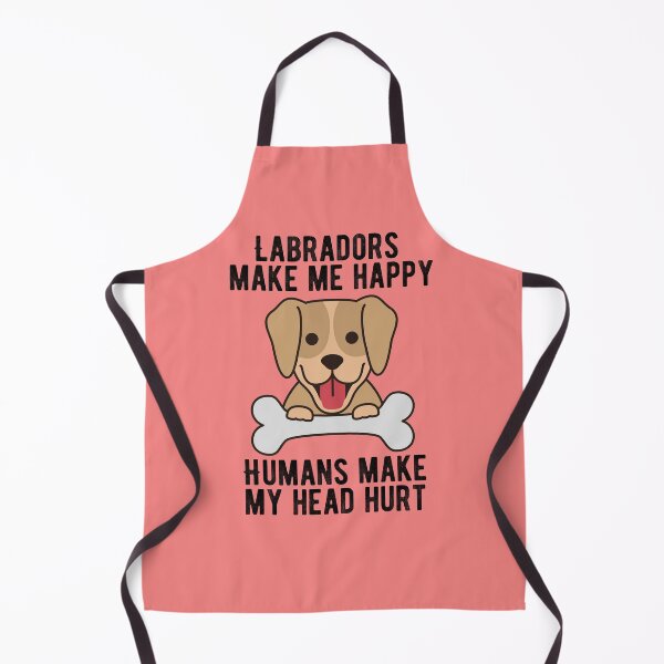 Item preview, Labradors make me happy Humans make my head hurt - gift for dogs lover designed and sold by hyggekrog.