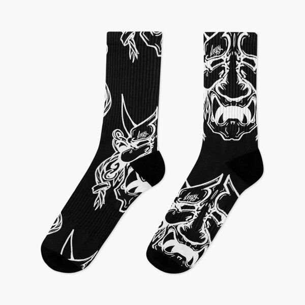Item preview, Oni mask with face tats (inverted) designed and sold by StatClothing.