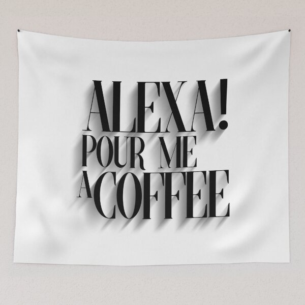 Item preview, Alexa pour me a Coffee designed and sold by digitalknight.