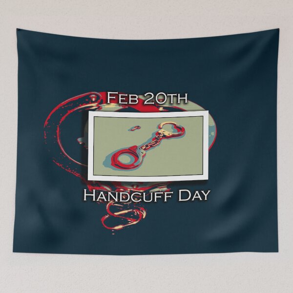 Item preview, I LOVE HANDCUFF DAY designed and sold by REALDesign-Shop.