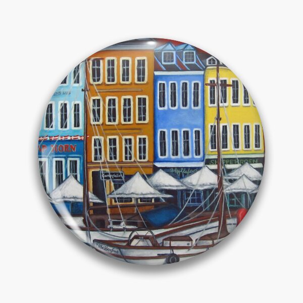 Item preview, Colours of Nyhavn  designed and sold by Lisa Lorenz Paintings.