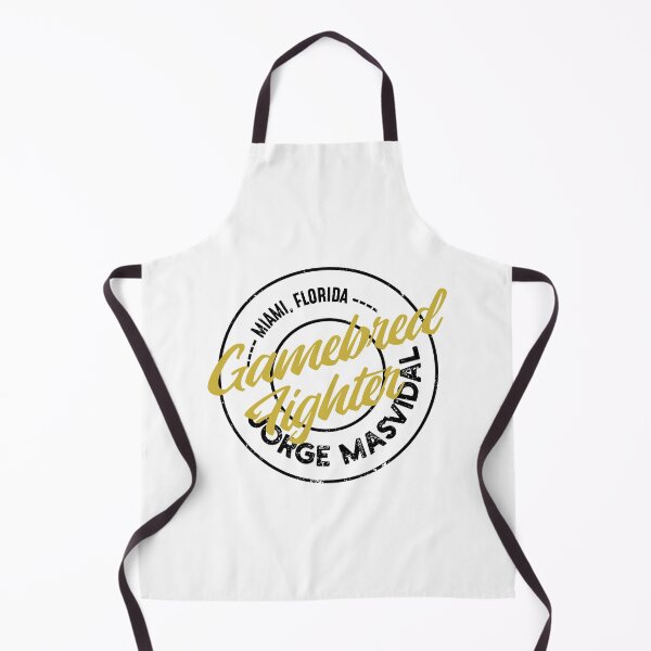 Item preview, Jorge "Gamebred Fighter" Masvidal - Typography 1 - Gold Black designed and sold by Getting Smashed Co.
