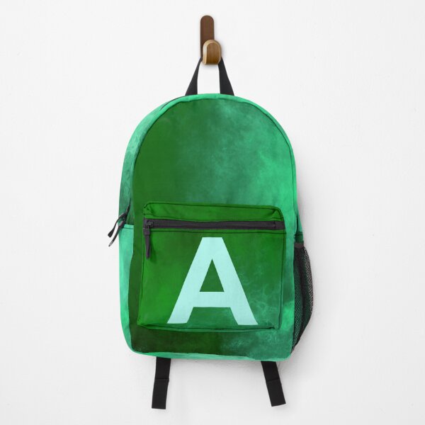 Item preview, Cosmic Fire Green Alphabet A designed and sold by geoceltic.