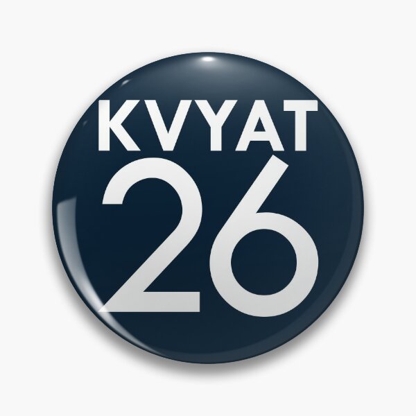 Item preview, Daniil Kvyat 26 designed and sold by reval-store.