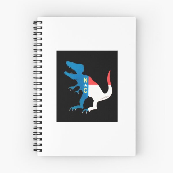 Item preview, NC Flag T-Rex designed and sold by barryknauff.